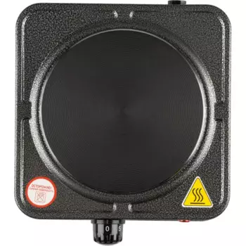 Электрическая настольная плита HomeStar HS-1102 24.6 см 1 конфорка цвет серый