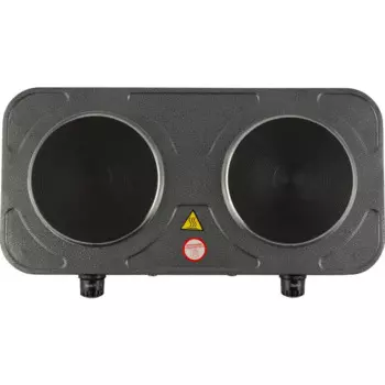 Электрическая настольная плита HomeStar HS-1104 43.5 см 2 конфорки цвет серый