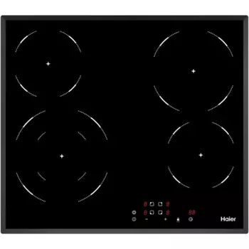 Электрическая варочная поверхность Haier HHY-C64DVB 59x52см 4 конфорки цвет черный