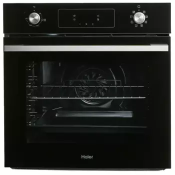 Электрический духовой шкаф Haier HOD-P08WGB 59.5x59.5x56.8 см конвекция цвет черный