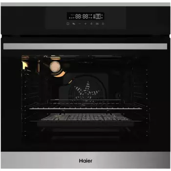 Электрический духовой шкаф Haier HOX-FP3ABX 59.5x59.5x56.7 см конвекция цвет черный/нержавеющая сталь