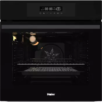 Электрический духовой шкаф Haier HOX-FP3AGB 59.5x59.5x56.7 см конвекция цвет черный