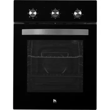 Электрический духовой шкаф Kitll KOB 4502 BLACK 45x59.5x58 см цвет чёрный