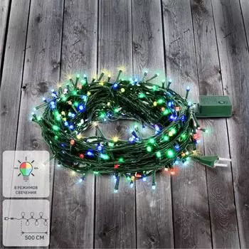 Электрогирлянда комнатная Balance «Нить» 5 м 50 LED мультисвет