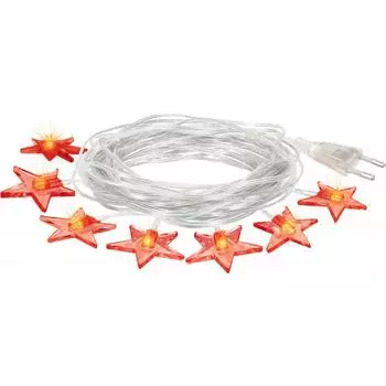 Электрогирлянда комнатная Balance нить «Звёзды» 6 м 10 LED тёплый белый
