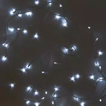Электрогирлянда наружная Бахрома 3.9 м 200 LED тёплый белый