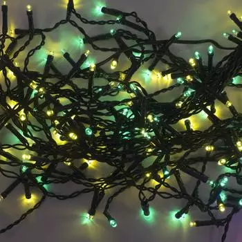 Электрогирлянда наружная Бахрома 5.9 м 300 LED мультисвет