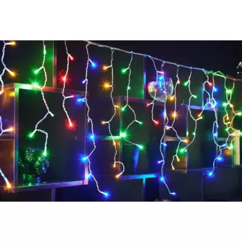 Электрогирлянда Uniel Бахрома 25 м 440 ламп цвет разноцветный 1 режим работы