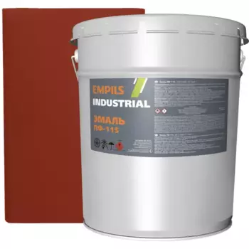 Эмаль Empils ПФ-115 глянцевая цвет красно-коричневый 20 кг
