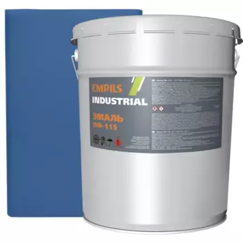 Эмаль Empils ПФ-115 глянцевая цвет синий 20 кг