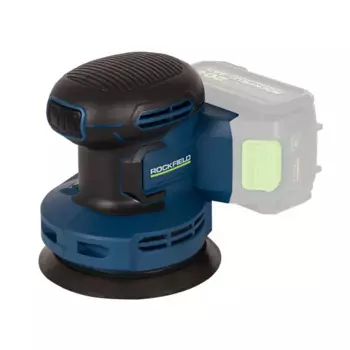 Эксцентриковая шлифмашина аккумуляторная Rockfield RF2400, 20 В Li-ion 2 без АКБ и ЗУ, 125 мм