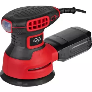 Эксцентриковая шлифмашина сетевая Elitech 03-12Э, 350 Вт, 125 мм