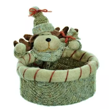 Ёлочное украшение «Корзина» 24x12.5 см