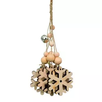 Ёлочное украшение на подвесе «Снежинки»