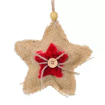 Ёлочное украшение «Звезда» 11 см