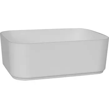 Ёмкость малая Berossi 15x5x11 см, пластик, цвет белый