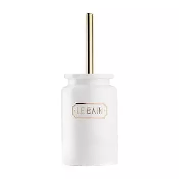 Ёршик для унитаза Le Bain Blanc цвет золотой