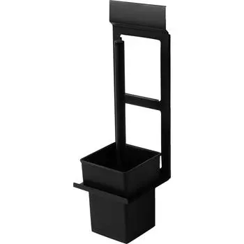 Ёршик для унитаза Lund для рейлинга цвет чёрный