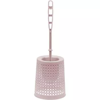 Ёршик для унитаза Пирула цвет розовый