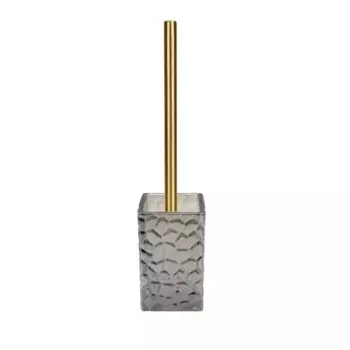 Ёршик для унитаза Proffi Home Bubbles стекло цвет серый