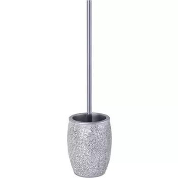 Ёршик для унитаза «Snow» цвет серебристый