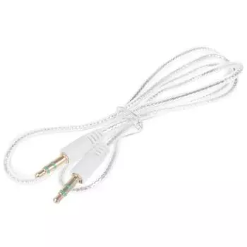 Кабель акустический AUX005 цвет белый