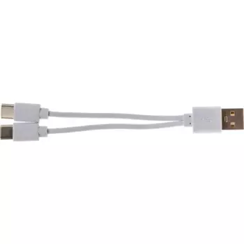 Кабель Duwi USB-Type-C 0.125 м цвет белый