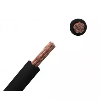 Кабель Партнер-Электро КГт 1x25 на отрез ГОСТ цвет черный