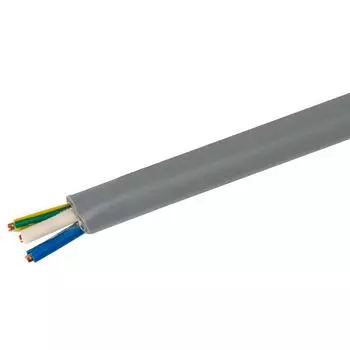 Кабель Партнер-Электро NYM 3x6 10 м ГОСТ цвет серый