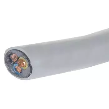 Кабель Партнер-Электро NYM 3x6 на отрез ГОСТ цвет серый