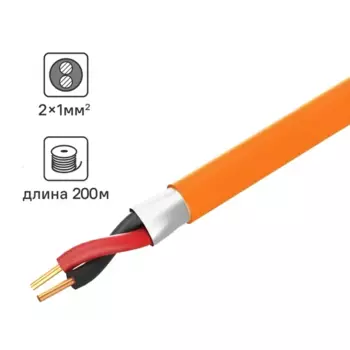 Кабель Tdm Electric КПСЭнг(А)-FRHF 1x1 200 м ГОСТ цвет оранжевый