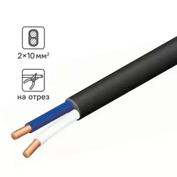 Кабель Tdm Electric ВВГнг(А)-LS 2x10 на отрез ГОСТ