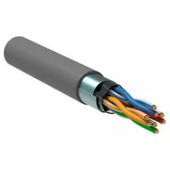 Кабель витая пара ITK F/UTP cat 5e 4 пары PVC цвет серый