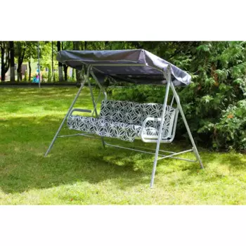 Качели садовые Бари 3-х местные 180 кг цвет разноцветный