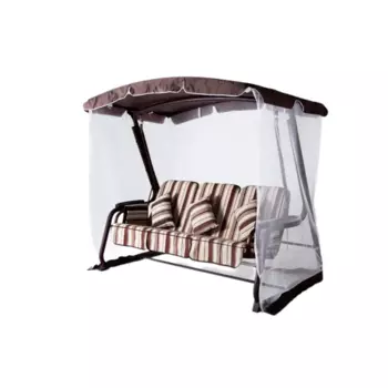 Качели садовые Emmi 3-х местные шоколадный