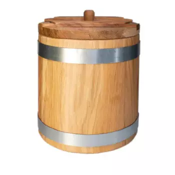 Кадка Interrasa 10 л дуб цвет коричневый