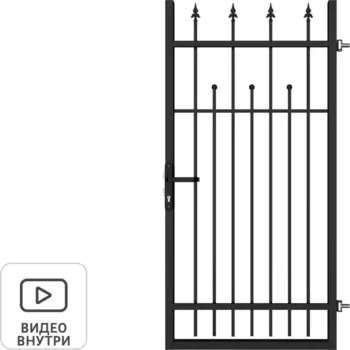 Калитка Агата 0.9x1.9м с фурнитурой