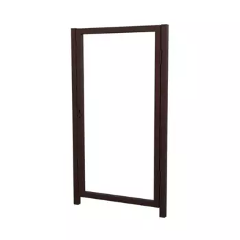 Калитка правая RAL 8017 200x100x60x60 см цвет коричневый