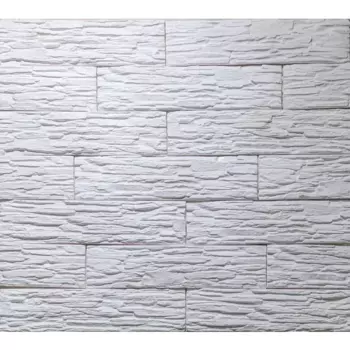 Камень искусственный Ramo Слимлайн слэйт белый 1м