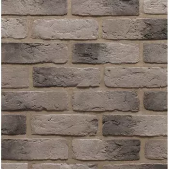 Камень искусственный Византийский кирпич 0.87 м серый-камень