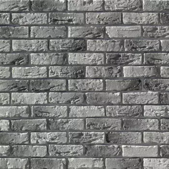 Камень искусственный White Hills Бремен Брик серый 1.11 м