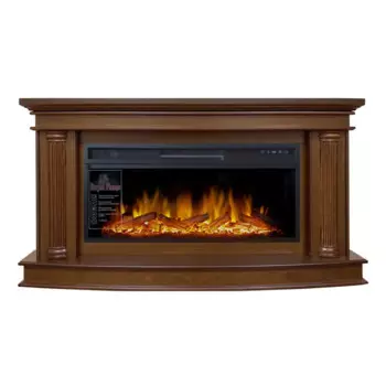 Каминокомплект Rome с электроочагом Vision 42 Log каштан