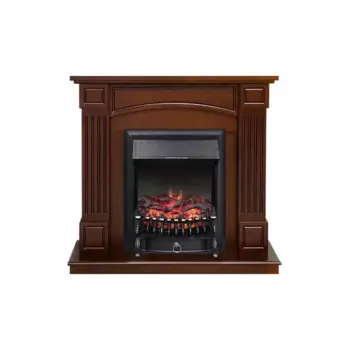 Каминокомплект Royal Flame Boston с очагом Fobos FX BL 1.5 кВт цвет темное дерево