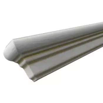 Капитель Грета/Милана 1060x80x35.4 мм ламинация ПВХ цвет дуб бьянко