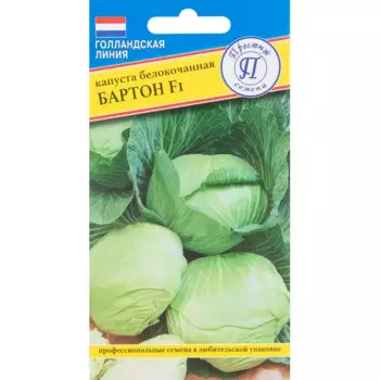 Капуста белокочанная Бартон F1 10 шт.
