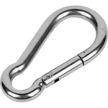 Карабин DIN5299C нержавеющая сталь 8 мм