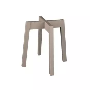Каркас для табурета Delinia 33x33x41.5 см 42 см цвет топо