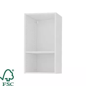 Каркас навесной скошенный Delinia ID 38x76.8x35 см ЛДСП цвет белый