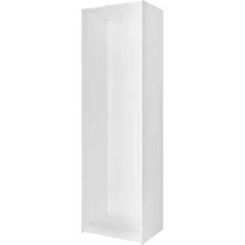Каркас шкафа Лион 60x200.2x41.7 см ЛДСП цвет белый с петлями