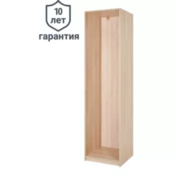 Каркас шкафа Лион 60x232.2x54.5 см ЛДСП цвет дуб комано с петлями